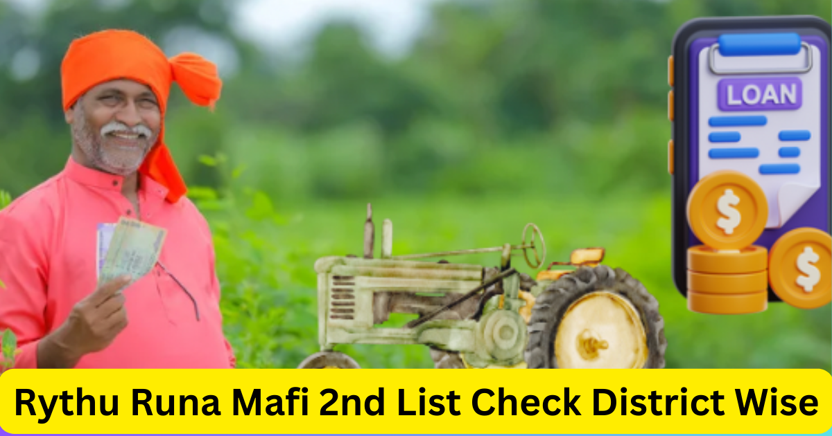 rythu Runa Mafi 2nd List