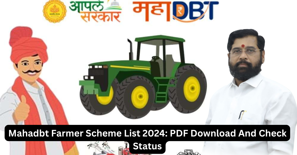 Mahadbt Farmer Scheme List